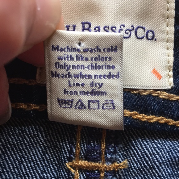 BNWOT G. H. Bass & Co. Denim skirt - Picture 5 of 12